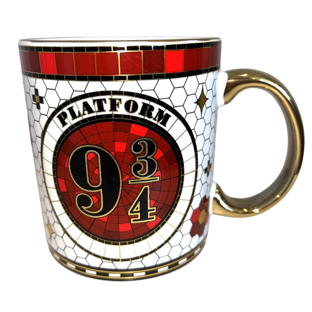 Harry Potter Platform 9 3/4 Hogwarts Express Mug Coffee NEW